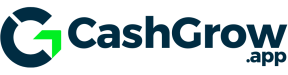 Logo CashGrow app (dark)